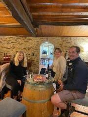 Jeryl Brunner de Forbes, Vanessa Godet du Chteau et Damien Moulin d'Original Vlo Tour