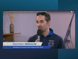 Damien Moulin, le guide vlo d'Original Vlo Tour